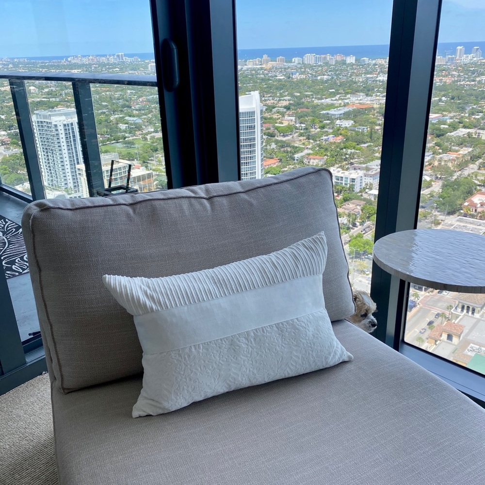 NWOT IKEA throw rectangular pillow and cover